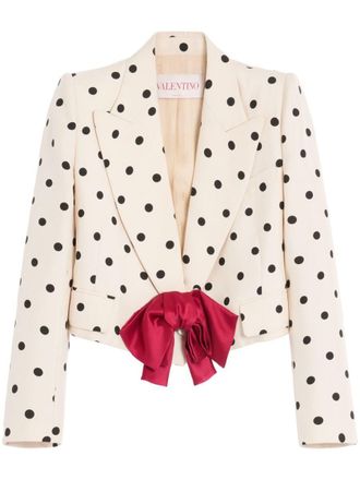 Valentino Garavani Silk Blazer Jacket
