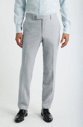 BOSS H-Genius Trousers in Open Grey at Nordstrom, Size 32