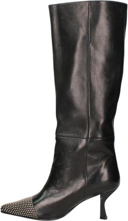 Marc Ellis High Boot - Dames - Hoge Laarzen - Zwart - 40 EU - Leer - Schoenen