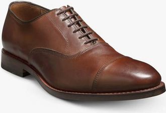 Allen Edmonds Mens Park Avenue Cap-Toe Oxford Dress Shoe In Chili Leather