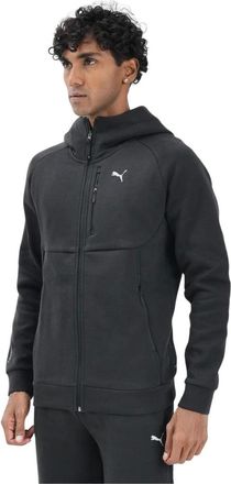 Puma Puma, Hoodies & sweatvesten, Heren, Zwart, XL, Katoen, Pumatech Full-Zip Hoodie