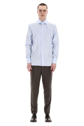 Ermenegildo Zegna Trofeo Knitted Cotton Shirt