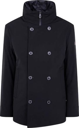 Peuterey double-breasted down jacket - Black