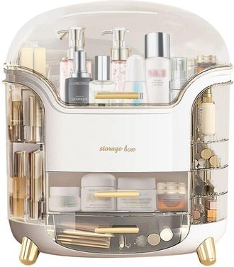 OEM Organizador De Almacenamiento De Maquillaje Organizador De Maquillaje Para El Cuidado De La Piel Caja De Almacenamiento Con Caj&oacute;n De Gran Capacidad