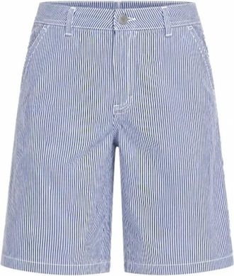 2-Biz Casual Shorts - Dames - Korte Broeken - Blauw - M - Korte Broeken