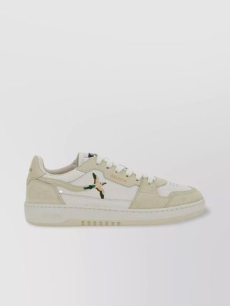 Axel Arigato bird suede panels perforated toe sneaker