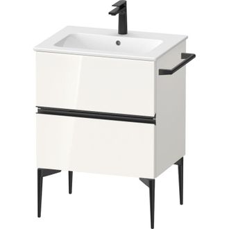 Duravit Duravit - Sivida Mueble Bajo Lavabo, 2 Cajones, Tirador Diamante