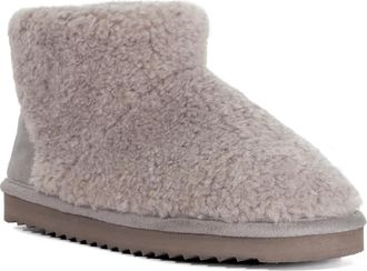 Dune London Ladies Wishing Fury Slider Slippers Size L Grey