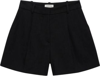 Anine Bing Shorts Trent - Nero