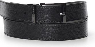 Emporio Armani Cintur&oacute;n reversible de piel - Accessories - Hombre - Negro - ONE SIZE