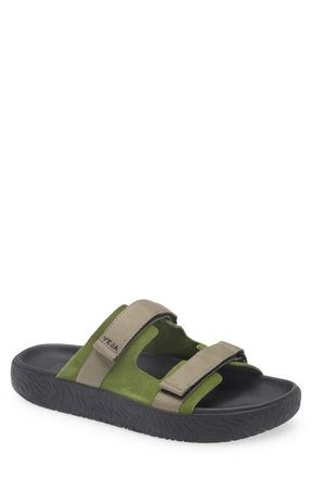Veja Arpoador Slide Sandal in Military Khaki Black at Nordstrom, Size 40