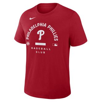 Nike Philadelphia Phillies Authentic Collection Early Work Nike Mens Dri-FIT MLB T-Shirt in Red | 034J62QPP-HXK