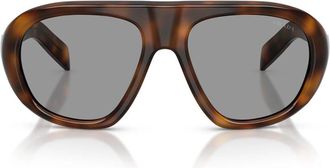 Prada Sunglasses, female, Brown, Size: 57 MM PR C05S Sunglasses