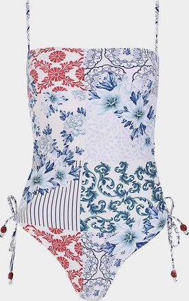 Agua Bendita Mariel Tie-Side One-Piece Swimsuit