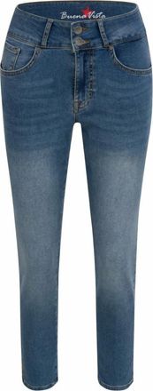 Buena Vista Dames, Jeans, Blauw, Maat: 2XS