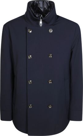 Montecore Double-Breasted High-Collar Jacket