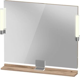 Duravit Duravit - Espejo Sivida, Cromo, 850x36x650mm, Luz Superior