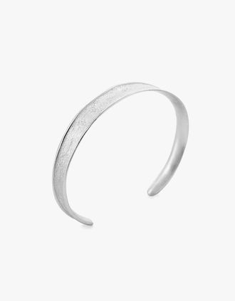 Tutti & Co Womens Bask Bangle - Silver