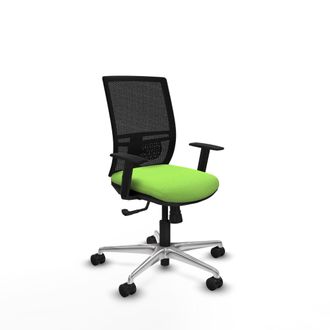 Piqueras y Crespo Silla De Oficina Piqueras Y Crespo Yunquera Espuma Soporte Lumbar Ajustable