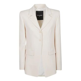 Patrizia Pepe Patrizia Pepe, Blazers, female, White, Size: L Slim Tailored Blazer