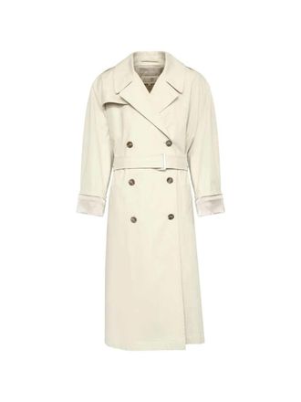 Maison Margiela trenchcoat van katoenen keperstof