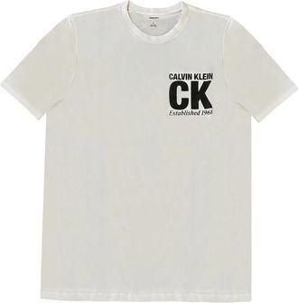 Calvin Klein Round-neck Logo T-shirt