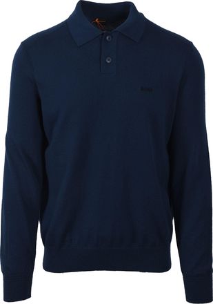 Boss Orange by Hugo Boss Mens ASAC POLO OPAL BLUE Cotton - Size X-Large