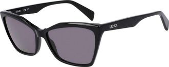 Liu Jo Black Acetate Womens Sunglasses