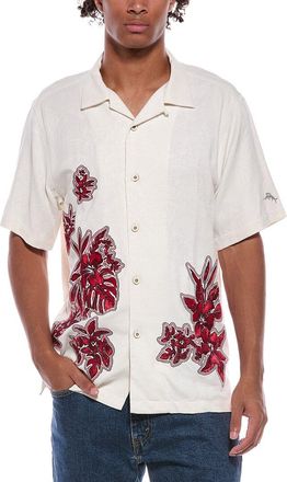 Tommy Bahama Hibiscus Vibrations Silk Camp Shirt