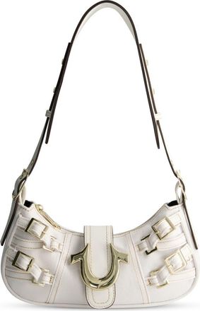 True Religion Multi-Strap Denim Shoulder Bag in White at Nordstrom