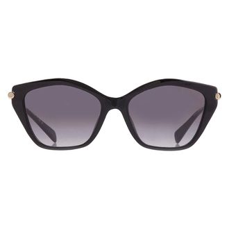 Michael Kors Catskills Dark Gray Gradient Butterfly Ladies Sunglasses MK2246U 30058G 54