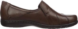 Cobb Hill Womens Paulette Slip-On Shoes In Bark