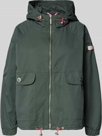 Frieda & Freddies Jacke mit Zweiwege-Rei&szlig;verschluss Modell DOLORES NEO in Oliv, Gr&ouml;&szlig;e 34