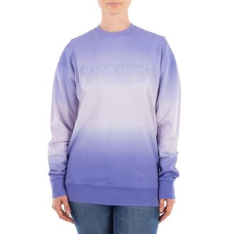J.W.Anderson Logo-Embroidered Crew Neck Sweatshirt, Size X-Small