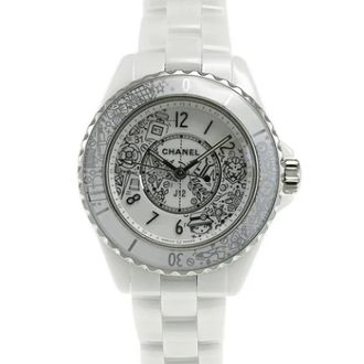 Chanel Pre-owned Glazen Horloge - Dames - Vintage Horloges - Wit - ONE Size - Vintage