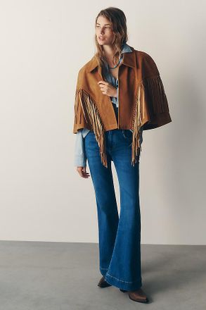 Pilcro Retro High-Rise Flare Jeans