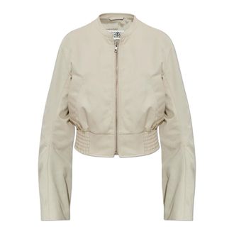 Maison Margiela Dames, Jassen, Beige, Maat: S Katoen