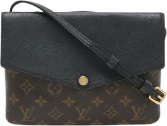 Louis Vuitton Borsa Monogram Twinset Pre-owned - - Pre-owned - Donna - Marrone - ONE SIZE