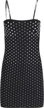 Blumarine Abito corto con decorazione - Nero