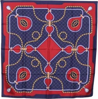 Cartier Pre-owned Silk Scarf - - Pre-owned - Donna - Multicolore - ONE SIZE