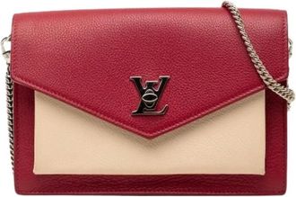 Louis Vuitton Pre-owned My Lock Me Pochette - Dames - Vintage Schoudertas - Rood - ONE Size - Leer - Vintage