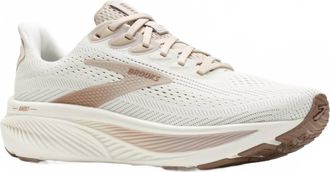Brooks Womens Ghost 17 Running Shoes In Grey/chateau Grey/portabella