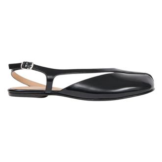 Maison Margiela Ballerinas, female, Black, Size: 10 US Tabi Slingback Sandal