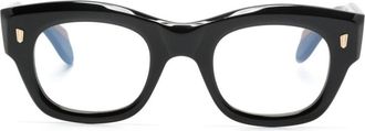 Cutler and Gross 9261 cat-eye glasses - unisex - Acetate - 48 - Black