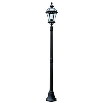 Netlighting Ledbury 1 Light Outdoor Lamp Post Black IP44 E27