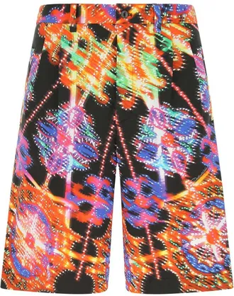 Dolce & Gabbana Multicolor Printed Shorts
