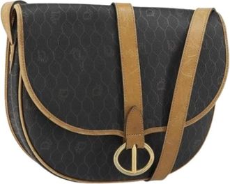 Dior Pre-owned Vintage Schoudertas - Dames - Vintage Schoudertas - Zwart - ONE Size - Leer - Vintage