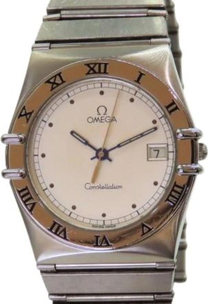 Omega Pre-owned Stainless Steel watches - Heren - Vintage Horloges - Grijs - ONE Size - Vintage