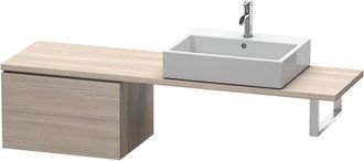Duravit Consola Baja L-cube 620x477x400mm Pino Plateado