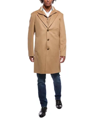HUGO BOSS BOSS Hugo Boss Jared Wool & Cashmere-Blend Coat